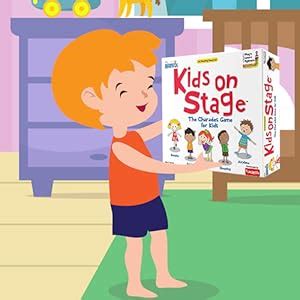 Buy Funskool Games, Kids On Stage, Educational charade game for kids, 2 ...