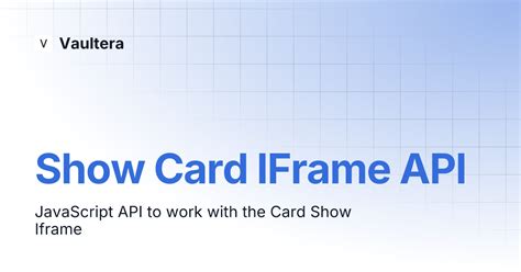 API Card Frame 的图像结果
