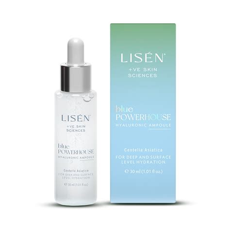 LISEN Hyaluronic acid Face Ampoule Serum for deep Hydration, Fine Line ...