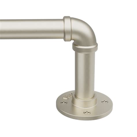 72" to 144"Curtain Rods for Windows,1 inch Industrial Curtain Rod ...