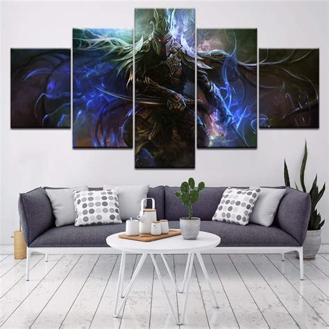 Buy Fyyanm Anime Characters Death Singer Karsas 5 Piece Canvas ...