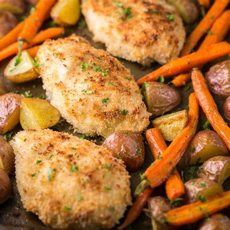 Baked Chicken With Vegetables