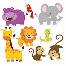 Baby Jungle Animal Clipart by Jungle Animal Clipart Jungle Friends Clipart Jungle Baby Jungle Animal Clipart