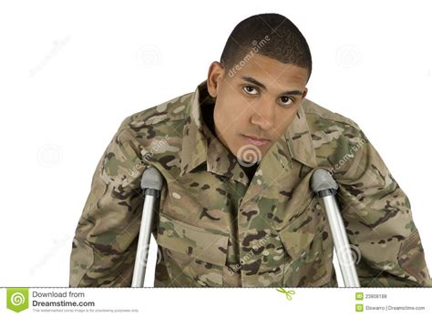 Black Army Soldier