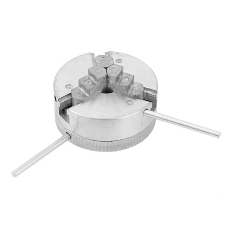 Buy Easy To Use Compact Lathe Chuck Mini Drill Chuck Zinc Alloy 3-Jaw ...