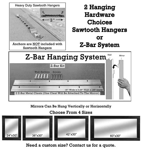 Buy Natural Rustic Wood Framed Mirror Available in 4 Sizes and 20 Stain ...