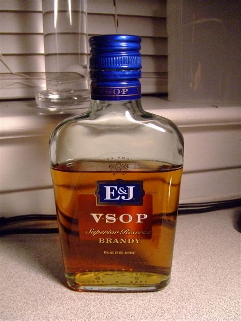 Drinkable Review: E&J VSOP Brandy