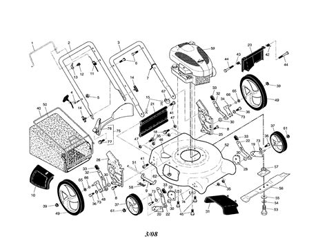 Page - 25 Official Craftsman 917388480 gas lawn mower parts | Sears ...