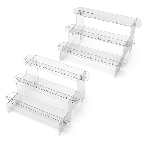 Amazon.com: MAETOH transparent acrylic shelf display shelf, cake ...