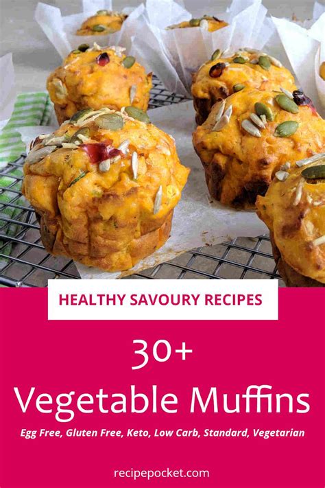 Vegetable savoury muffins – Artofit