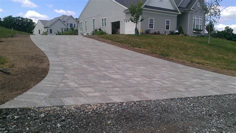 Permeable Paver Driveway in Connecticut