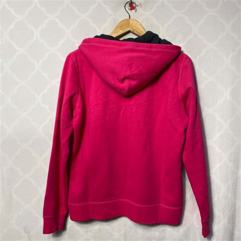 Women’s Nike Size L Hot Pink Zip Up Hoodie