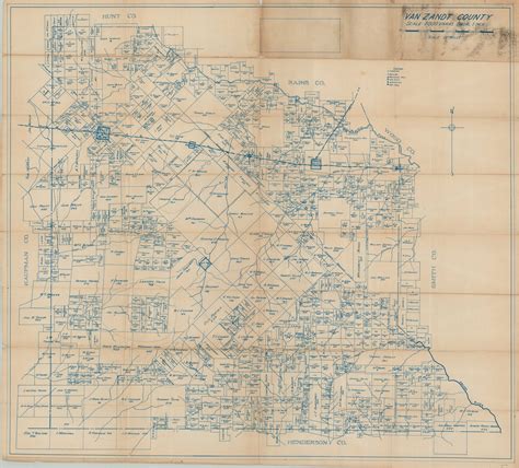 Van Texas Oil Field Map Map Of East Texas Oil Field. Pictorial — Or