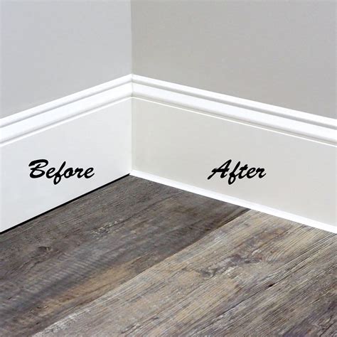 How To Fill Gap Between Baseboard And Tile Floor - Home Alqu
