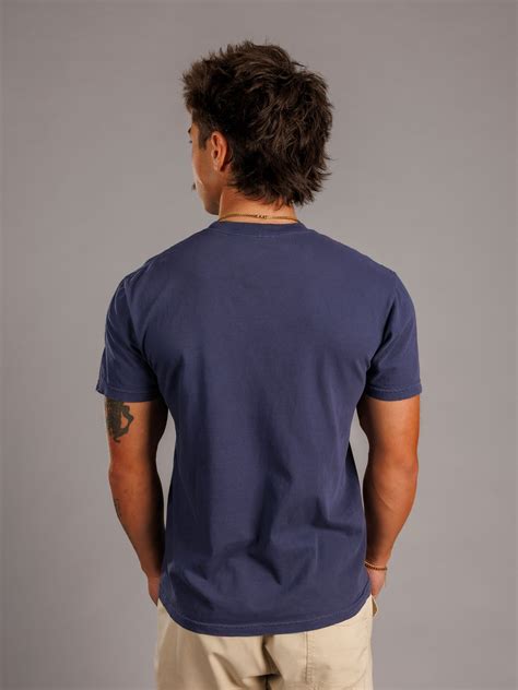 Navy Augusta Jag Head Tee – Arena Graffiti