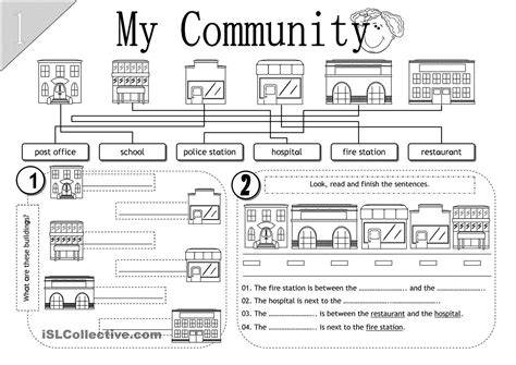 My Community Map Worksheet 的图像结果