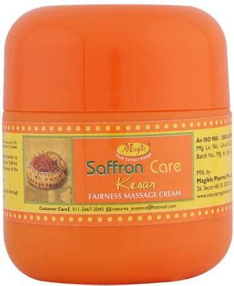 Nature's Magic Saffron Care Fairness Massage Cream - Price in India ...