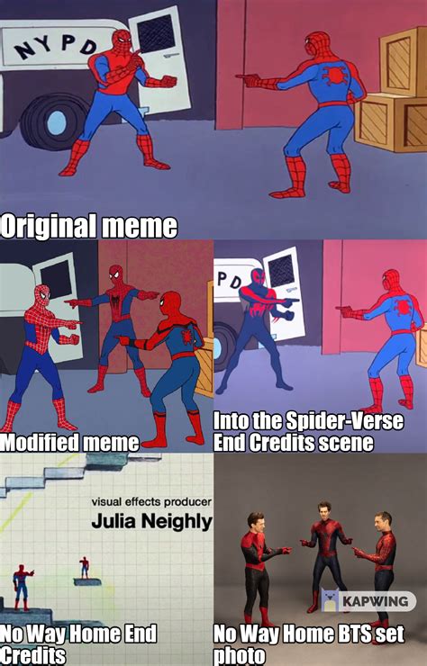 I think it's about time we gave the "Spider-Man Pointing" meme a rest ...