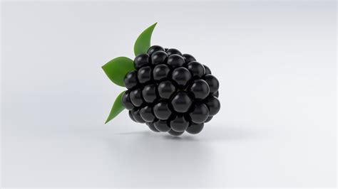 3D Cartoon Blackberry Model - TurboSquid 2095369