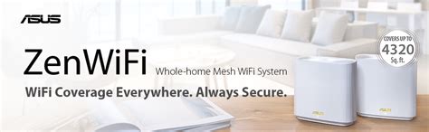 ASUS ZenWiFi AX (XT8) Router White - AX6600 Whole-Home Tri-Band Mesh ...