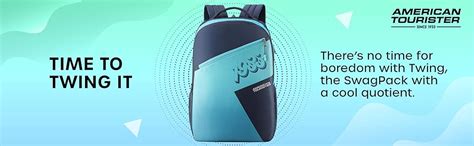 Buy American Tourister Twing Style 1, 29L Volume College Backpack with ...