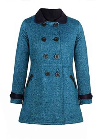 Naughty Niños Girl's Polyester Full Sleeve Jacket (Green, 11-12 Years ...