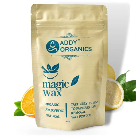 Buy Addy Organics Natural painfree instant Hair Removal wax powder for ...