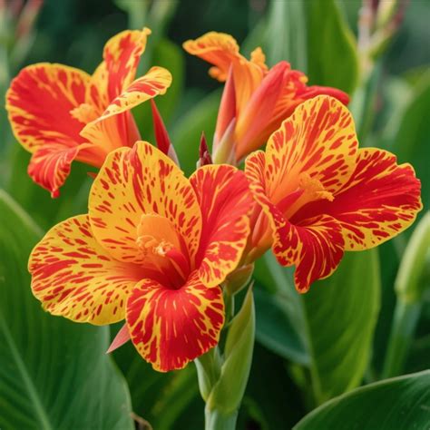 Canna Bulbs-Canna Lily Bulbs-Large leaf plants-Ideal for Full Sun or Partial Shade - Walmart.com