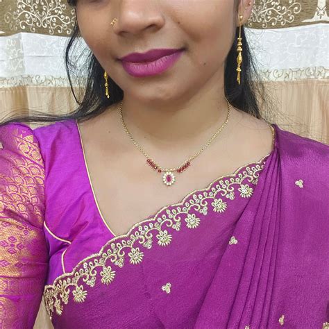 Pink stone beads chain – RamyaNagendra Imitations