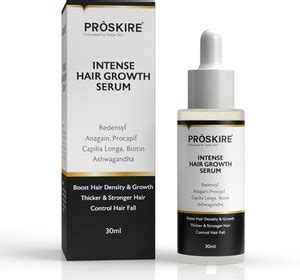 Proskire Intense Hair growth Serum for Hair Fall Control & Stronger ...