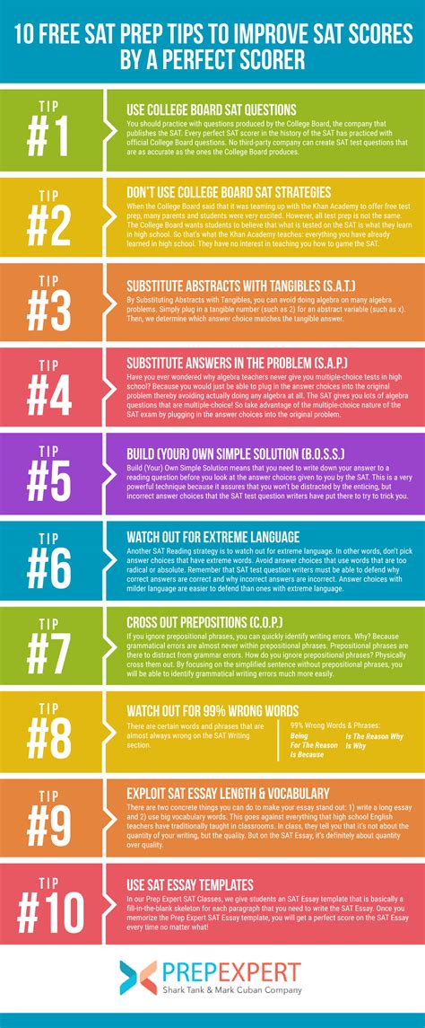 10 Free SAT Prep Tips To Improve SAT Scores | Prep Expert
