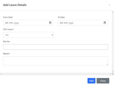 How do a staff add duty leave for students