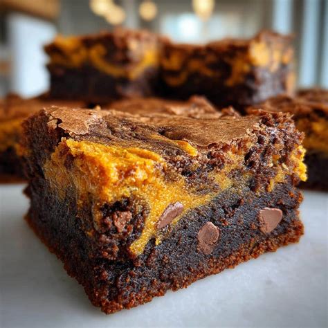 Amazing Pumpkin Brownies: 1 Simple Recipe