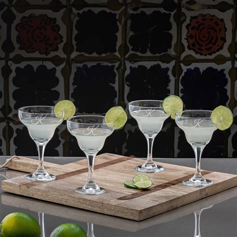 Personalized Crystal Margarita Glasses- Great Gift for Her| The Crystal ...