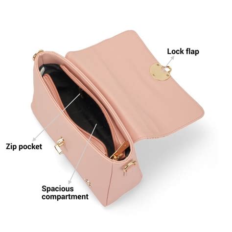 Buy Mochi Women Pink Shoulder Bag Online | SKU: 66-798-24-10 – Mochi Shoes