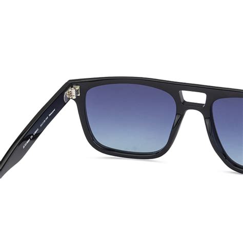 Buy Black Blue Gradient Full Rim Rectangle John Jacobs JJ Tints JJ ...