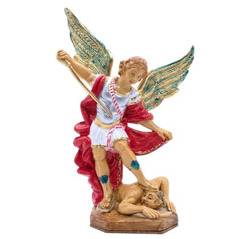 Buy 7.5" Saint Michael The Archangel Statue | Patron Saint of Soldiers ...