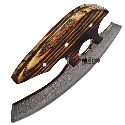 Snapklik.com : Knives - Alaskan Ulu - Mezzaluna Ulu Knife - Pizza ...