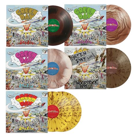 Green Day Dookie 30th Anniversary Color Vinyl Box Set