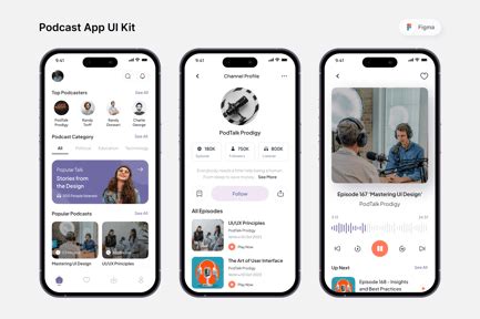 Smartphone showing the user interface for the Wrapped AI podcast
