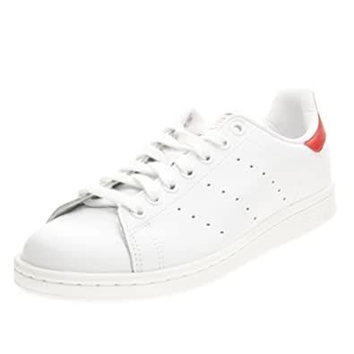Buy adidas Originals Men's Stan Smith Runwht, Runwht and Colred ...