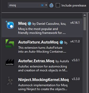 Image result for MOQ Unit Testing C