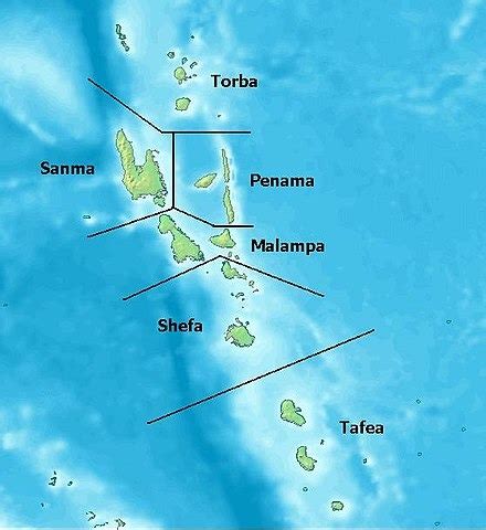 瓦努阿图行政区划 - 瓦努阿图无忧网