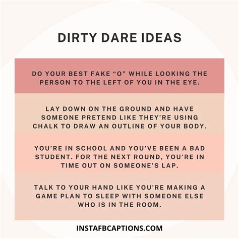 1000+ DARE IDEAS for Truth Or Dare Game 2021 - Instafbcaptions