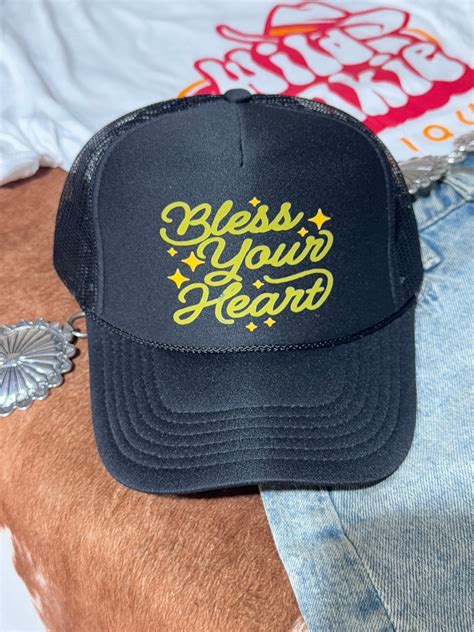 Bless Your Heart Trucker Hat – Hazer Horsewear