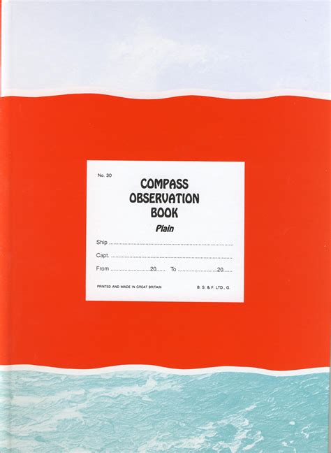 Compass Observation Book No.30