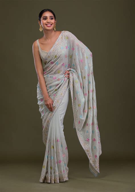 Floral Saree - Buy Floral Print Saree Online At Best Price – Koskii