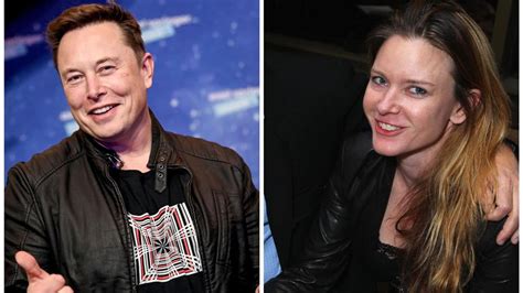 How did Elon Musk meet his first wife, Justine Wilson?