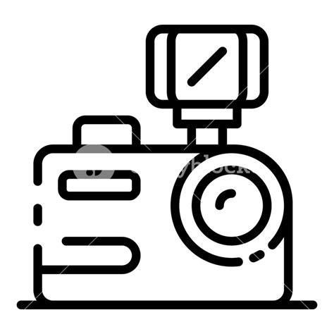 Old Flash Camera Vector Image 的图像结果