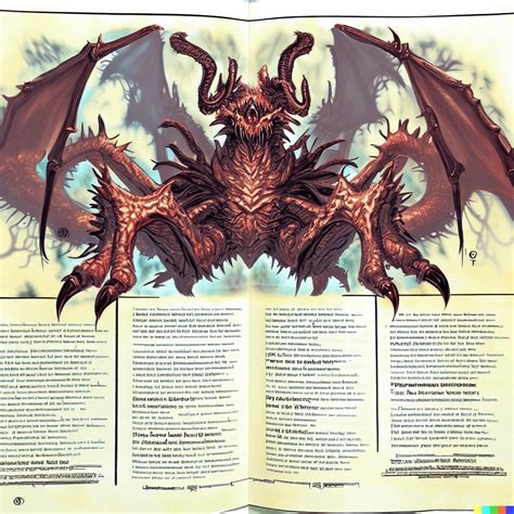 Post 2 of 50,000: a full page image of a [blank] dragon from a D&D ...